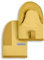 KitchenAid Beacon Two-Tone Mini Oven Mitt Set, 5.5x8, Majestic Yellow