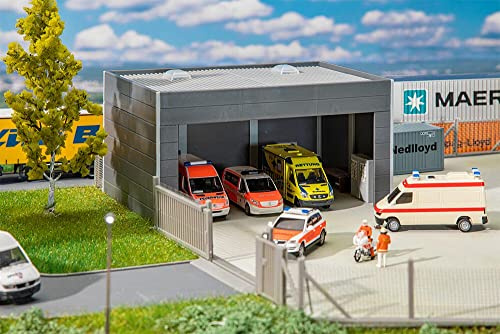 Faller 130893 Fahrzeugunterstand, Systembau, Weiß