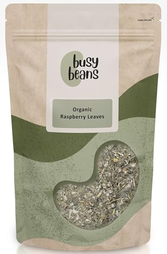 Organic Raspberry Leaf Tea - Certified Organic - by Busy Beans Organic (250g)