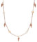 Purelei® Akala Kette – Edler Schmuck mit Muschelanhängern & echten Süßwasserperlen, perfekt kombinierbar (Rosegold)