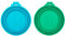 Peslogy 2pcs Universal Silicone Tin Can Lids Pet Food Can Cover Can Lids Pet Dog Cat Food Storage Can Tin Covers Lid Top 1 Fit 3 Standard Size (Blue and Green)