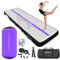 VOFiTNY Gymnastik-Tumblingmatten, 300 cm, stabile aufblasbare Tumblingbahn Turnen mit Air Roller für Zuhause/Fitnessstudio