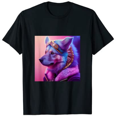 Flauschiger weicher König Prince Queen Princess Husky Shepherd Collie T-Shirt