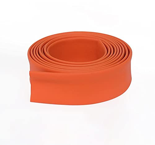 Kabelschlauch 3: 1 Schrumpfen Orange Doppelwand Wärmeschrumpfschlauch mit Kleber -55 □ -125 □ Versiegelt und wasserdicht (Color : Orange, Size : 25.4mm x 2m)