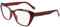 Longchamp Unisex LO2681 Sunglasses, 602 Wine, 55