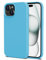 TIIXXA Silicone Case for iPhone 15 Case,Soft Ultra Slim Protective Shockproof Liquid Silicone Phone Case, Anti-Scratch Microfiber Lining, 6.1 Sky Blue