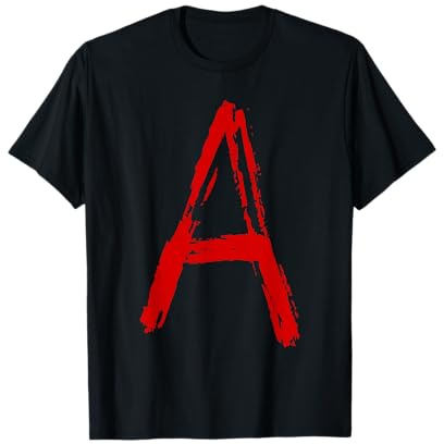 Lettre A écarlate T-Shirt