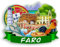 Quwsne Kühlschrankmagnet Faro Portugal Kühlschrankmagnet Stadt Reise Souvenirs Touristengeschenke 3D klassische Sehenswürdigkeiten handgefertigt Handwerk Heimdekoration -1940