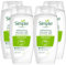 4 x 224ml | Simple Kind to Skin Refreshing Shower Gel | Gental Formulation | with Cucumber Extract and Chamomile Oil | Multipack