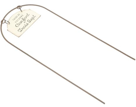 VILLCASE U Förmiges Pflanzen Spalier Stabil Und Langlebig Elegantes Design Für Garten Und Innenbereich Für Blumenarrangements Und Kletterpflanzen Erdungsstecker