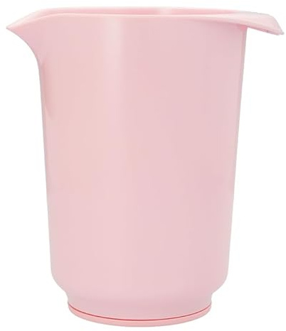 Birkmann, Rühr- und Servierschüssel, Silk Rose, 12,5×16,5×18,5 cm – 1,5L, aus PET, spülmaschinen- und mikrowellengeeignet