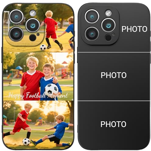 Personalized Photo Custom Phone Case for iPhone 17 16 15 14 13 12 11 (Air/Pro Max/Pro/Plus/Mini/XR/Xs) - Matte Liquid Silicone Shockproof Case - Capture Your Precious Moments