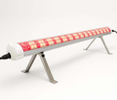 LUCIUS - LED Under Canopy 120 W - Coltivazione interna e serra - Illuminazione inferiore per piante, ortaggi e fiori - Alta efficienza, basso consumo - maggiore produzione e qualità nei rami inferiori