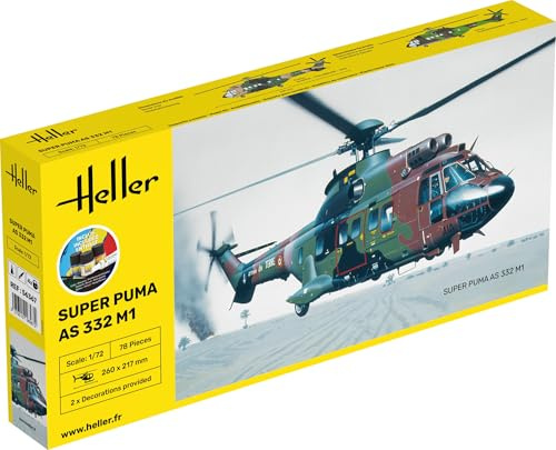 Heller 1:72 Gift Set - Super Puma AS332 M1