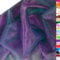 TOLKO 1m Organza Stoffe zum Nähen Meterware | Hauch Zart, Fein, Durchsichtig | zum Dekorieren Basteln 145cm breit | leichter Glanz Stoff für Gardine Vorhänge Tischdecken Deko Schals (Aubergine)