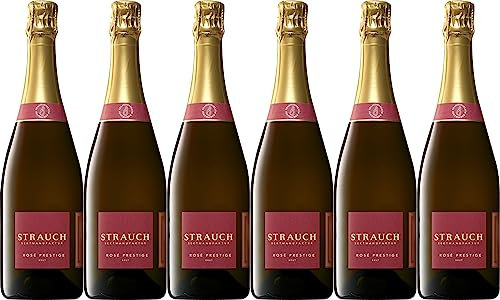 Strauch Sektmanufaktur Rosé Prestige Brut (herb) Bio (6 x 0.75 l)