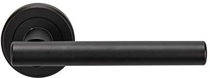 Carlisle Brass Serozzetta Philidelphia Door Handle, Matt Black, ZIN3121MB