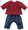 Corolle Matrosenhose und Hose, Kleidung, für Puppen, 30 cm, ab 18 Monaten, 9000110390