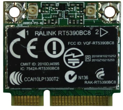 Power4Laptops Remplacement de la Carte sans Fil WiFi Bluetooth Compatible avec HP Pavilion DV6-6b07ss