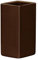 Iittala 1051701 Ruutu Vase, Keramik, braun, 180 mm