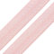 1m Einfassband 20mm hochelastisch 44% Elastan gefalzt Meterware Faltgummi Schrägband Farbwahl, Größe:20mm, Farbe:hellrosa