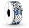 Lkwidi Charme Seesterne Clip Charms-Anhänger 925 Sterling Silber Charm Bead Pendant für Europäische Armbänder und Halsketten