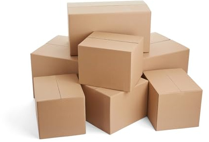 SelfHold Strong Large Cardboard Boxes for Removals/Moving House/Shipping/Storage (Pack of 5) (24x18x18 | 61x46x46cm)