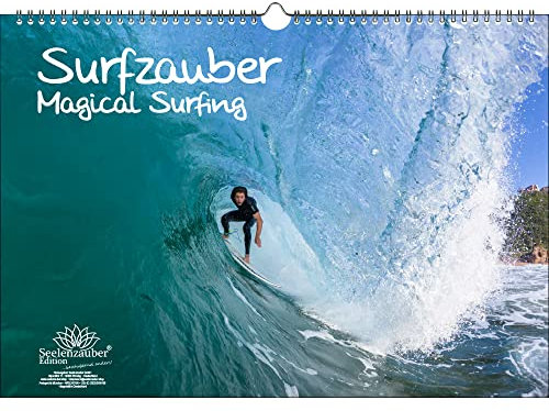 Surfzauber DIN A3 Immerwährender Kalender Surfer und surfen - Seelenzauber