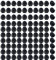 M6 Hutmuttern, 100 Stück schwarze Nylon-Eichelkopf-Sechskantmuttern, Gewindebolzenkappen, Muttern, Schutzabdeckungen für Schrauben, Schrauben