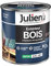 Julien Peinture Bois Microporeux Extérieur Satin - Portes, fenêtres, portails, mobilier de jardin - Bleu Cobalt 0,5 L