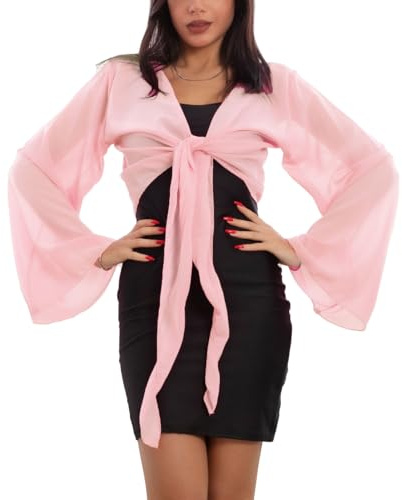 Toocool Coprispalle Donna Elegante Maniche Ampie Cerimonia Bolero VB-10371