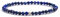 KIM JOHANSON® Damen Perlenarmband mit echten Natursteinen und 925 Silber Perle I Naturstein Armband mit 4mm Edelstein Perlen I Elastisches Kugelarmband I Handgemacht I Wasserfest I Inkl. Schmuckbeutel