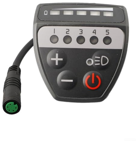 Elektrisches Fahrrad-Display-Controller, LCD-Display, Geschwindigkeitskontrollpanel für Bafang BBS01 02 M400 M620