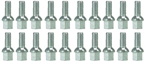 20 Radschrauben Radbolzen M14x1,5 27mm Kugelbund R13 SW17 kompatibel mit Seat Alhambra - Seat Altea- Seat Cordoba - Seat Exeo - Seat Ibiza - Seat Leon - Seat Toledo