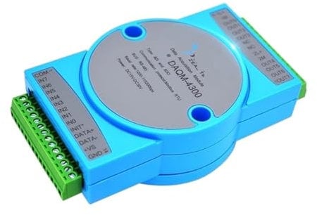 Digitales IO-Erfassungsmodul for RS485-Modbus, 16-Wege-Schalteingang und Ausgangsisolation DAQM-4300