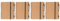 Lurrose 4 Set Di Blocco Note Per Notebook In Pelle Di Bambù Tableta De Escritura Blocchetti Per Appunti Quaderni A Spirale Blocchetto Per Appunti Con Penna Il Taccuino Blocchetti Per