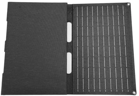 Falten Solarladegerät, Monokristalline Silizium -Solar -Ladegerät 60W 18 V 12V 5V USB Typ C Gleichstromausgang Tragbares Ladegerät für Verschiedene Elektronische Geräte