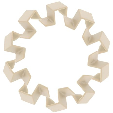 Milisten 10 Stück Babybettgestellhalterungen aus Kunststoff Weiße Klammern für 1,8-2cm Starke Bettplatten Einfach zu Montieren für Babymöbel im Zuhause