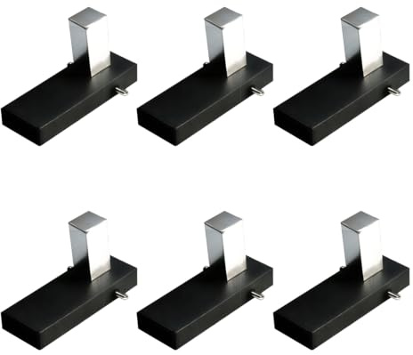 Magnetic Honeycomb Material Pins – 6 PCS Hold Down Clamps for Laser Engraving and Cutting, Compatible with Honeycomb Work Tables, Secure Fixation for Wood Acrylic Leather Board