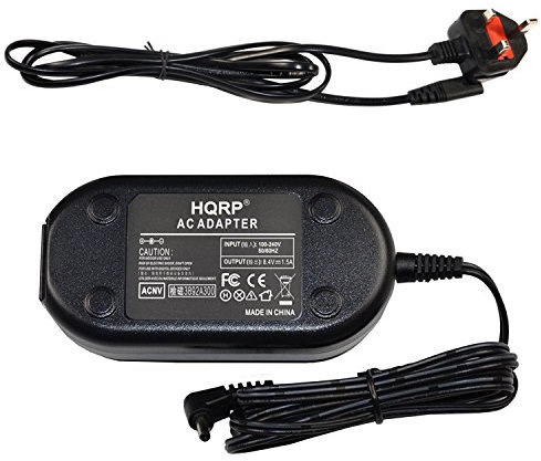 HQRP AC Power Adapter compatible with Samsung SC-L700 / SCL700 Camcorder