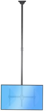 StarTech.com Soporte de Techo VESA para Montaje de Pantallas y TV de 32 a 75 Pulgadas con Mástil de hasta 3m - Ajustable
