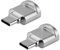 chenyang CY - Adattatore per lettore di schede da USB tipo C USB-C a Micro SD SDXC TF per computer portatile e cellulare (set da 2 pezzi)