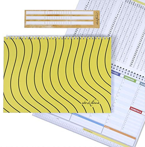 CAMPUS TIGER YELLOW- Wochenplaner 30 x 21