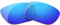 Oak&ban Lentes de repuesto polarizadas para gafas de sol Oakley Holbrook, múltiples opciones, azul real, 55mm