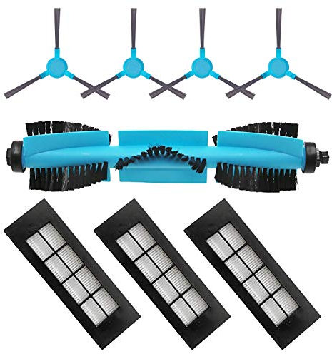 MIRTUX Kit de repuestos Esencial para Conga 3090. Pack de Accesorios de Recambio para Robots aspiradora Conga con cepillos y filtros.