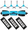MIRTUX Kit de repuestos Esencial para Conga 3090. Pack de Accesorios de Recambio para Robots aspiradora Conga con cepillos y filtros.