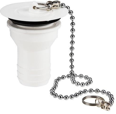 Ablaufgarnitur, gerade, D25/31 mm