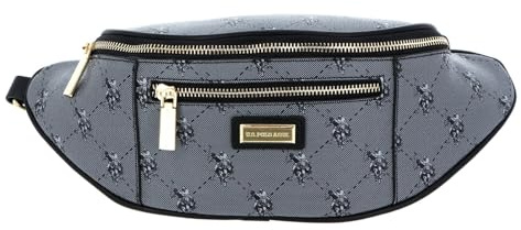 U.S. POLO ASSN. Hampton Gürteltasche Printet Lederimitat 34 cm black
