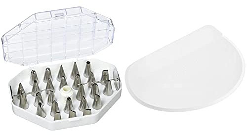 DE BUYER -2114.20 -coffrets 26 douilles inox+adaptateur & 4858.00N -raclette coupe pate ronde polyethylene