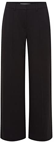 ICHI IHKATE SUS Office Wide PA Damen Hose Stoffhose mit Stretch gerader Schnitt